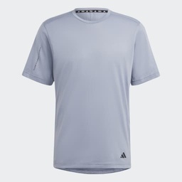 YOGA BASE TRAINING T-SHIRT - Silver Violet / Carbon