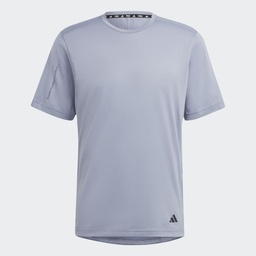 YOGA BASE TRAINING T-SHIRT - Silver Violet / Carbon