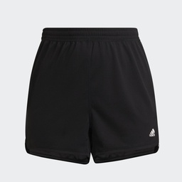 PACER 3-STRIPES KNIT SHORTS (PLUS SIZE) - Black / White
