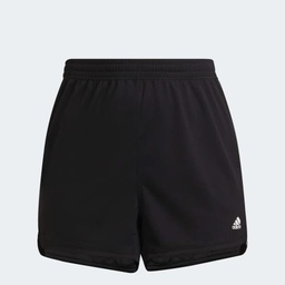 PACER 3-STRIPES KNIT SHORTS (PLUS SIZE) - Black / White