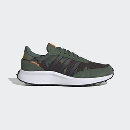 RUN 70S LIFESTYLE RUNNING SHOES - Green Oxide / Core Black / Screaming Orange