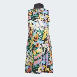 GRAPHIC DRESS - Black / Ecru Tint