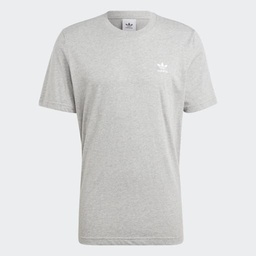 TREFOIL ESSENTIALS T-SHIRT - Medium Grey Heather