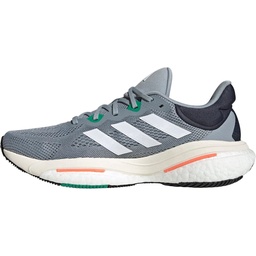 SOLARGLIDE 6 SHOES - Light Grey / Ftwr White / Court Green