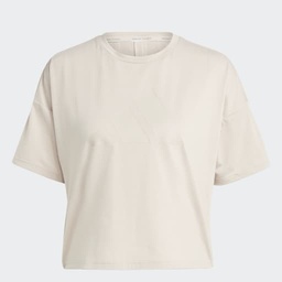 TRAIN ICONS 3 BAR LOGO T-SHIRT - Wonder Taupe