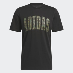 SPORTSWEAR CAMO T-SHIRT - Black