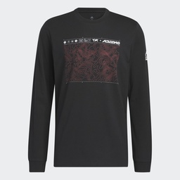 ADIDAS CITY ESCAPE LONG SLEEVE GRAPHIC T-SHIRT - HR3001