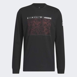 ADIDAS CITY ESCAPE LONG SLEEVE GRAPHIC T-SHIRT - HR3001