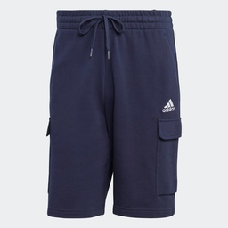 ESSENTIALS FRENCH TERRY CARGO SHORTS - Legend Ink