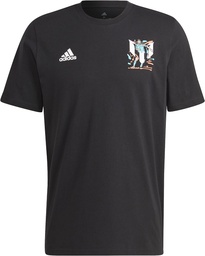 MESSI FOOTBALL ICON GRAPHIC T-SHIRT - Black
