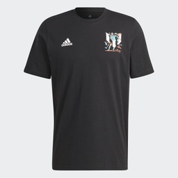 MESSI FOOTBALL ICON GRAPHIC T-SHIRT - Black