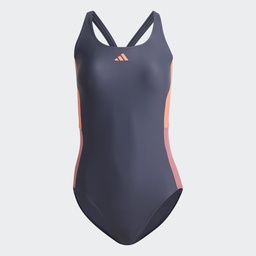 COLOURBLOCK SWIMSUIT - Shadow Navy / Coral Fusion / Pink Strata