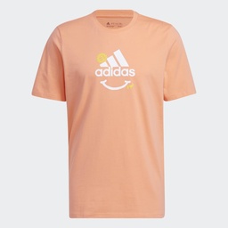 CHANGE THROUGH SPORTS GRAPHIC T-SHIRT - Coral Fusion