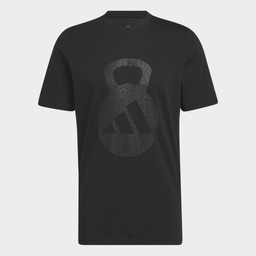 ADIDAS AEROREADY TRAINING LOGO GRAPHIC SHORT SLEEVE T-SHIRT - HT3014