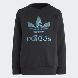 ADIDAS REKIVE CREW SET - Carbon
