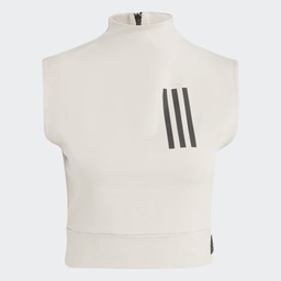 MISSION VICTORY SLEEVELESS CROPPED TOP - Wonder Taupe