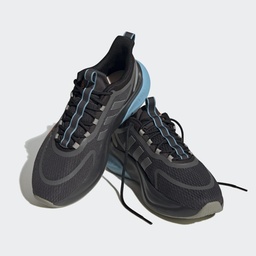 [4066748127498] ALPHABOUNCE+ BOUNCE SHOES - Carbon / Grey Four / Screaming Orange