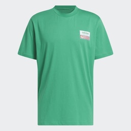 BASKETBALL GRAPHIC T-SHIRT - Court Green