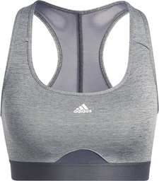 POWERREACT TRAINING MEDIUM-SUPPORT BRA - Dark Grey Heather