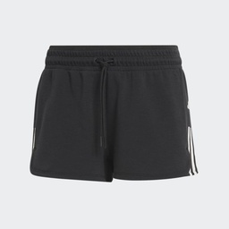 ADIDAS TRAIN ESSENTIALS TRAIN COTTON 3-STRIPES PACER SHORTS - HR7853