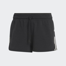 ADIDAS TRAIN ESSENTIALS TRAIN COTTON 3-STRIPES PACER SHORTS - HR7853