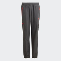 ADIDAS CITY ESCAPE CASUAL WOVEN CARGO POCKET TRACKSUIT BOTTOMS - HR6274