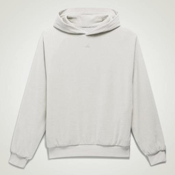ADIDAS BASKETBALL VELOUR HOODIE - Metal Grey