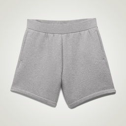 ADIDAS BASKETBALL HEATHER SHORTS - Dark Oatmeal Hth