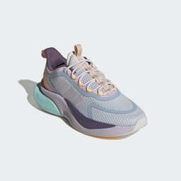 ALPHABOUNCE+ SUSTAINABLE BOUNCE SHOES - Dash Grey / Silver Dawn / Semi Flash Aqua