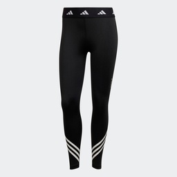TECHFIT 3-STRIPES LEGGINGS - Black