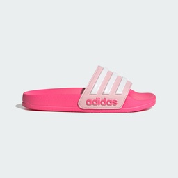 ADILETTE SHOWER SLIDES - Clear Pink / Ftwr White / Lucid Pink