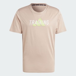 DESIGNED FOR MOVEMENT GRAPHIC WORKOUT T-SHIRT - Wonder Beige / Black