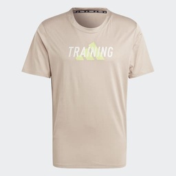 DESIGNED FOR MOVEMENT GRAPHIC WORKOUT T-SHIRT - Wonder Beige / Black