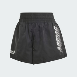 ADIDAS SIDE GRAPHICS HIGH-WAISTED SHORTS - II5625