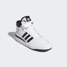 FORUM MID SHOES - Ftwr White / Core Black / Ftwr White