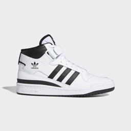 FORUM MID SHOES - Ftwr White / Core Black / Ftwr White