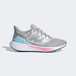 EQ21 RUN SHOES - Grey Two / Matte Silver / Bliss Blue