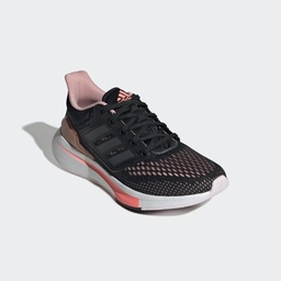EQ21 RUN SHOES - Core Black / Grey Six / Wonder Mauve