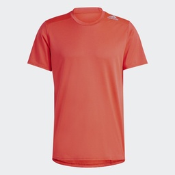ADIDAS DESIGNED 4 RUNNING T-SHIRT - RED