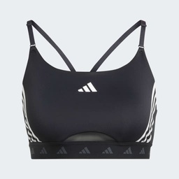 AEROREACT HYPERGLAM LIGHT SUPPORT BRA - Black