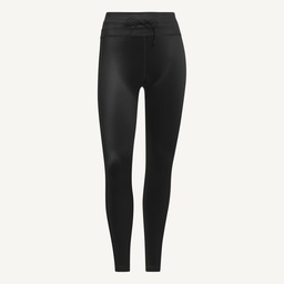ADIDAS IVP SHINY LEGGINGS - BLACK