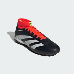 PREDATOR 24 LEAGUE TURF BOOTS - Core Black / Cloud White / Solar Red