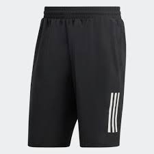 CLUB 3-STRIPES TENNIS SHORTS - Black