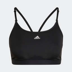 AEROREACT TRAINING LIGHT-SUPPORT BRA - Black