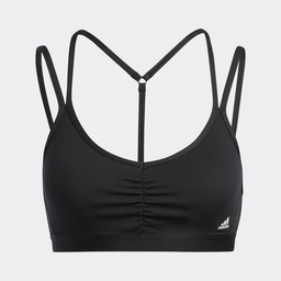 YOGA ESSENTIALS LIGHT-SUPPORT BRA - Black