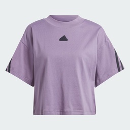 FUTURE ICONS 3-STRIPES T-SHIRT - Shadow Violet