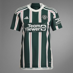 MANCHESTER UNITED 23/24 AWAY JERSEY - Green Night / Core White / Active Maroon