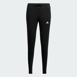 ESSENTIALS 3-STRIPES JOGGERS - Black / White