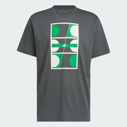GLOBAL COURTS GRAPHIC T-SHIRT - Green