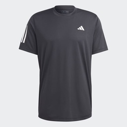 CLUB 3-STRIPES TENNIS T-SHIRT - Black